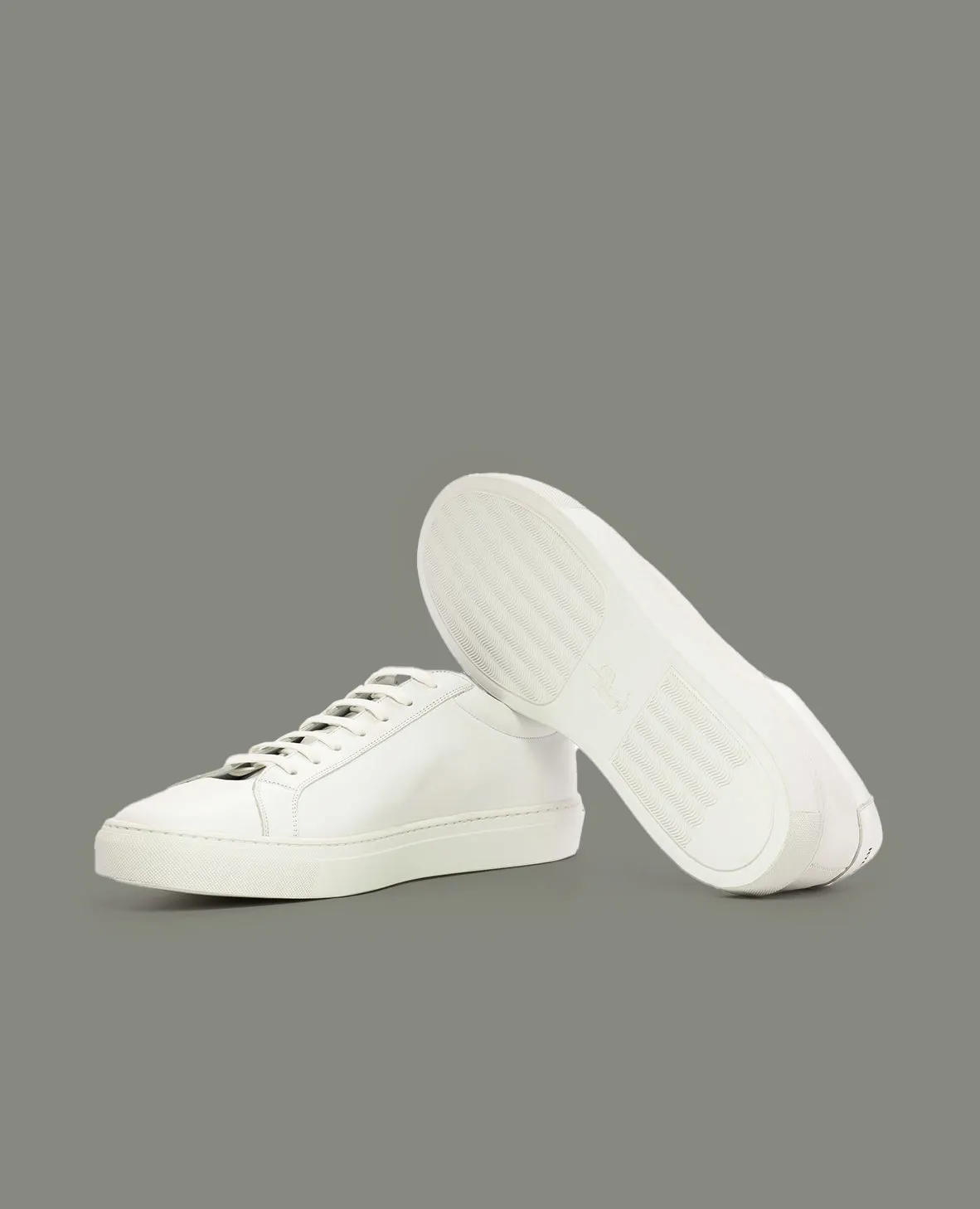 The Scout - Leather Sneaker - White