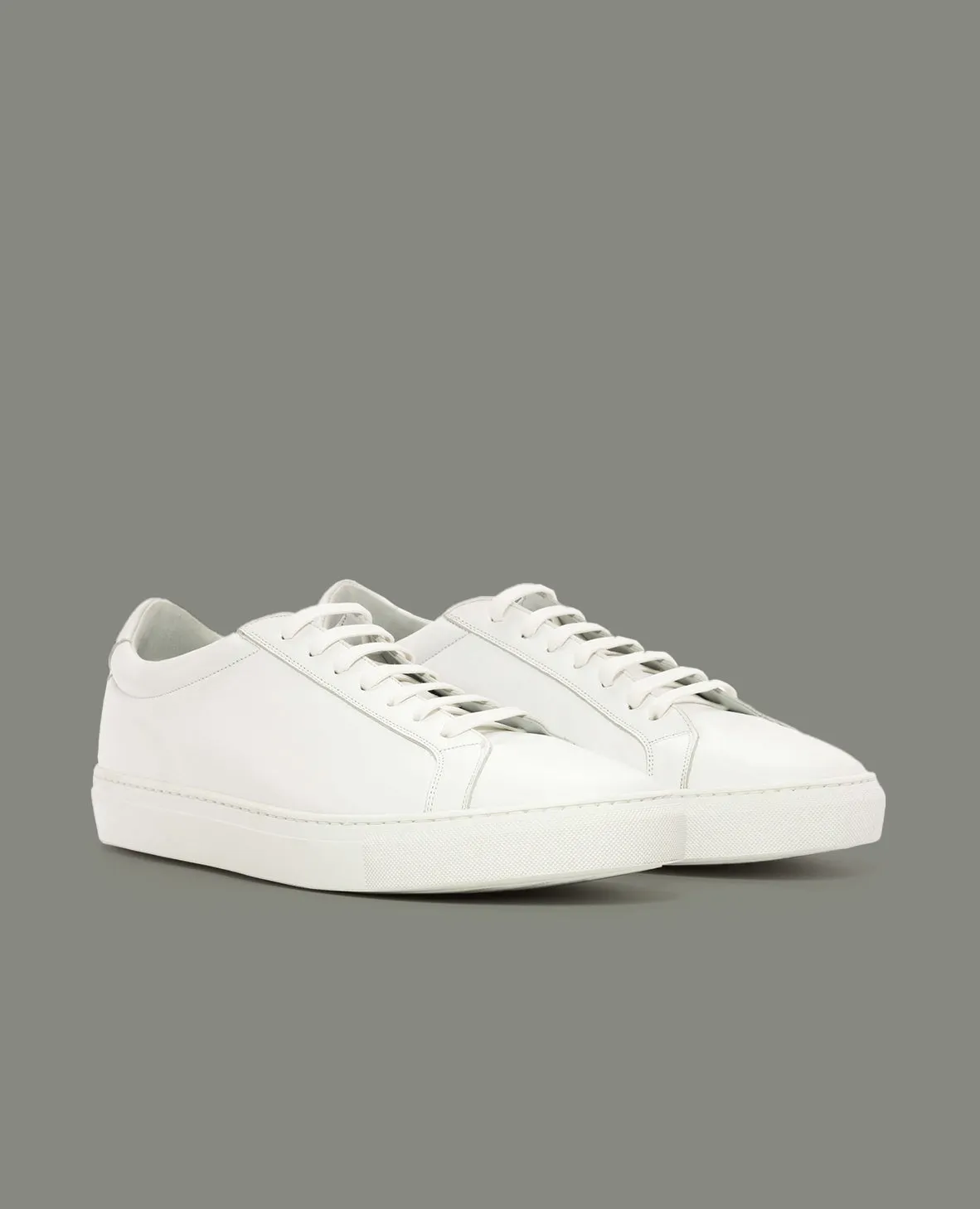 The Scout - Leather Sneaker - White