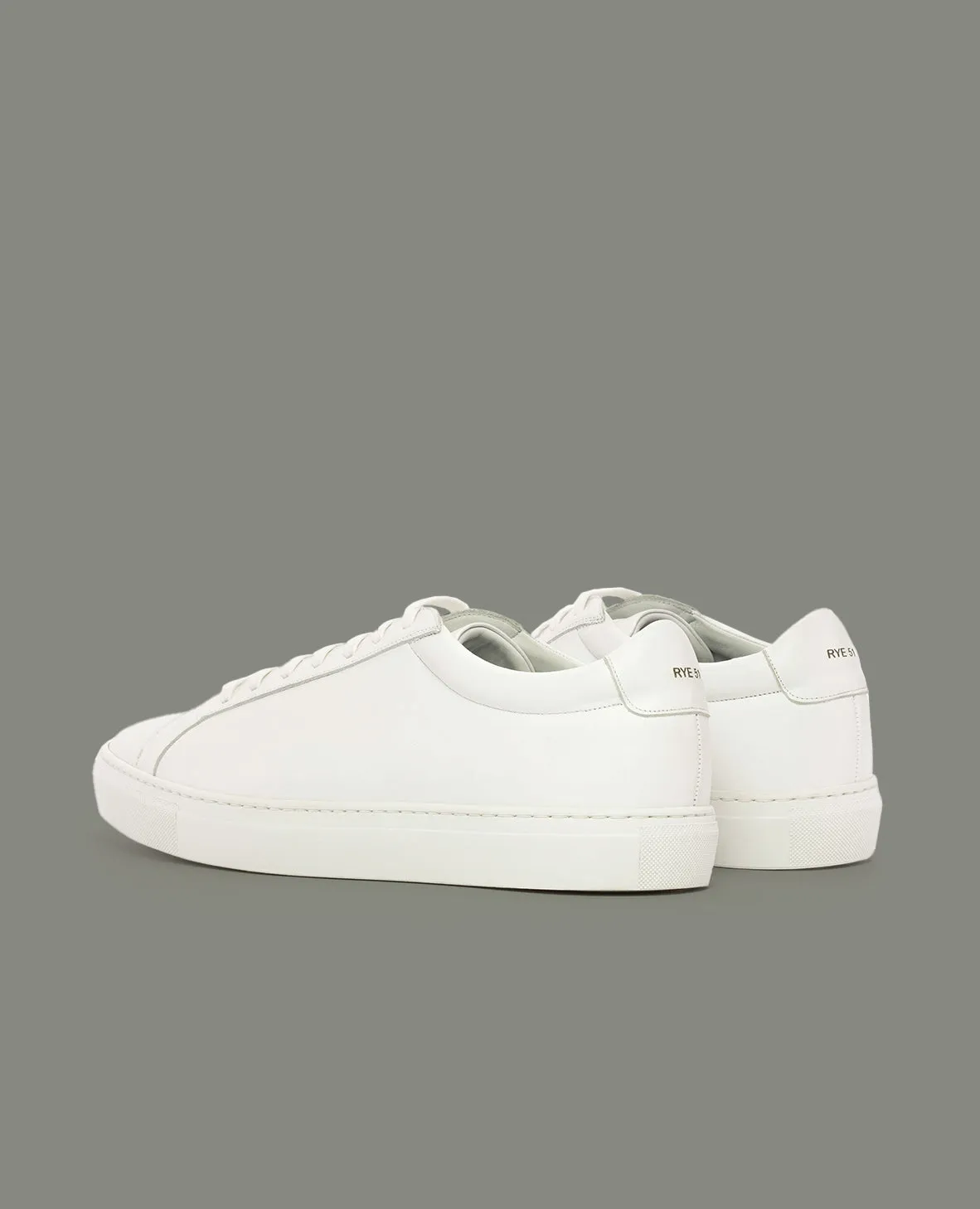 The Scout - Leather Sneaker - White