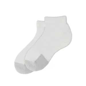 Thorlo Maximum Cushion Ankle Tennis Socks - White