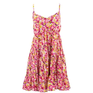 Tier Drop Summer Dress - Flower Bloom