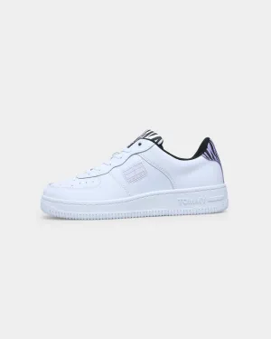 Tommy Jeans Women's Basket Animal Cupsole White