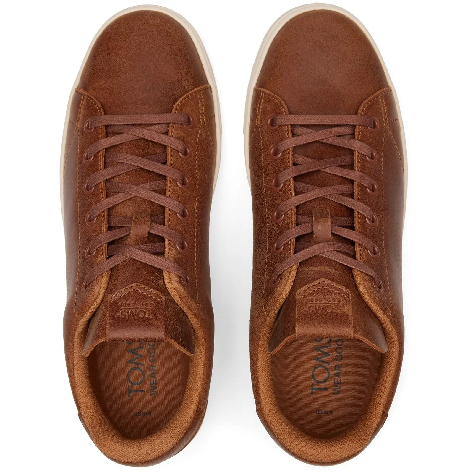 TOMS TRVL Lite 2.0 Leather Men's Tan Trainers