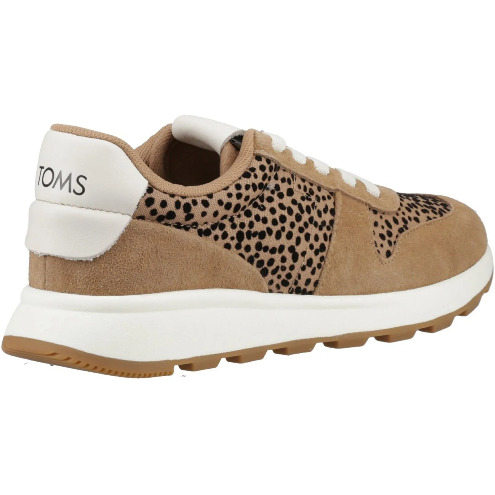 TOMS TRVL Lite Retro Leather Women's Brown Trainers