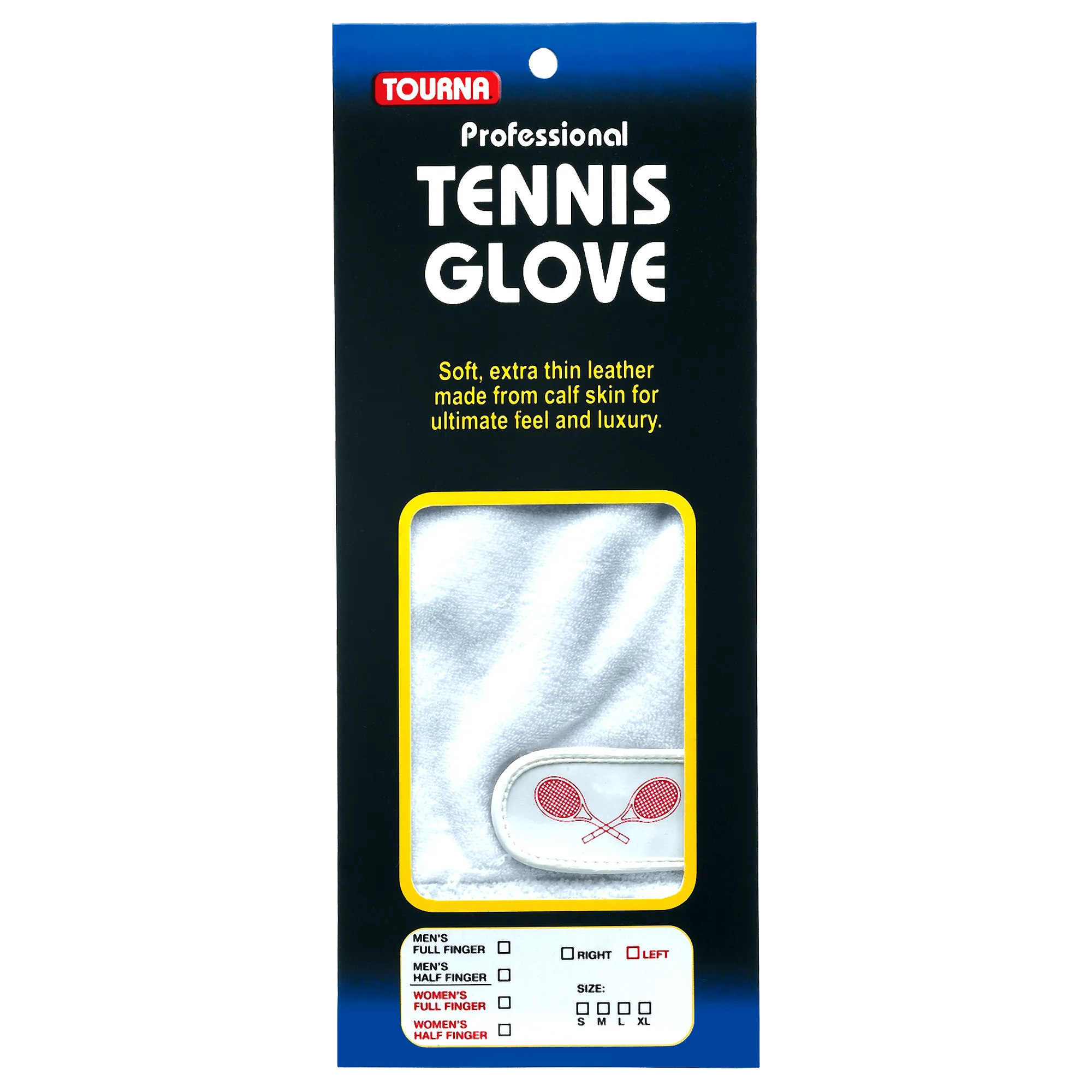 Tourna Professional Tennis Glove Half Finger-Men’s