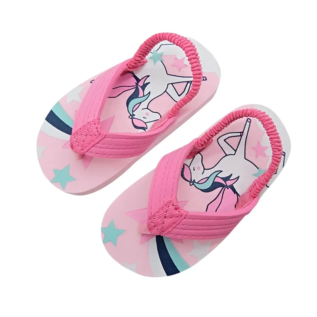 Unicorn Toddler Flip Flops