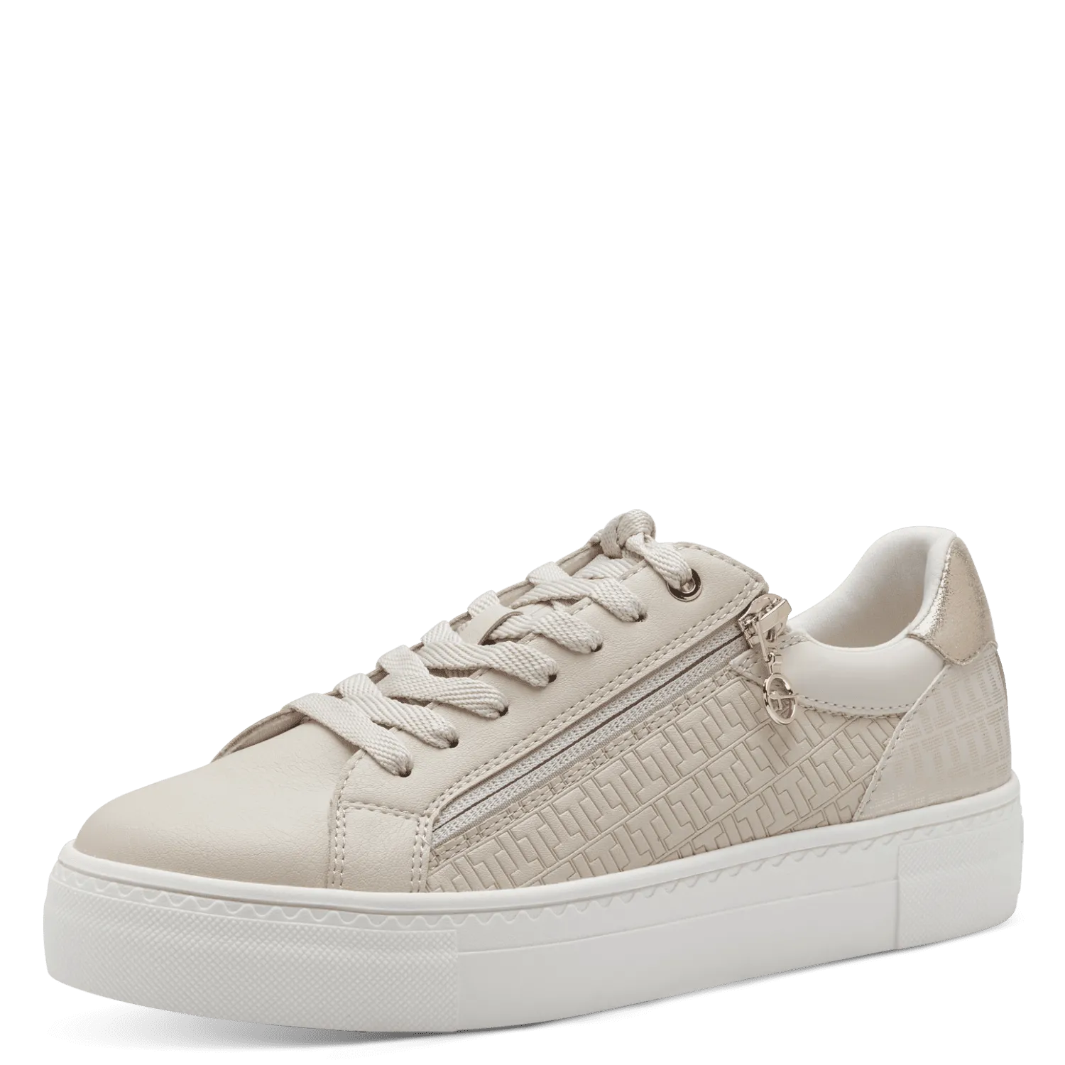 Vegan Trainer - Ivory/Gold