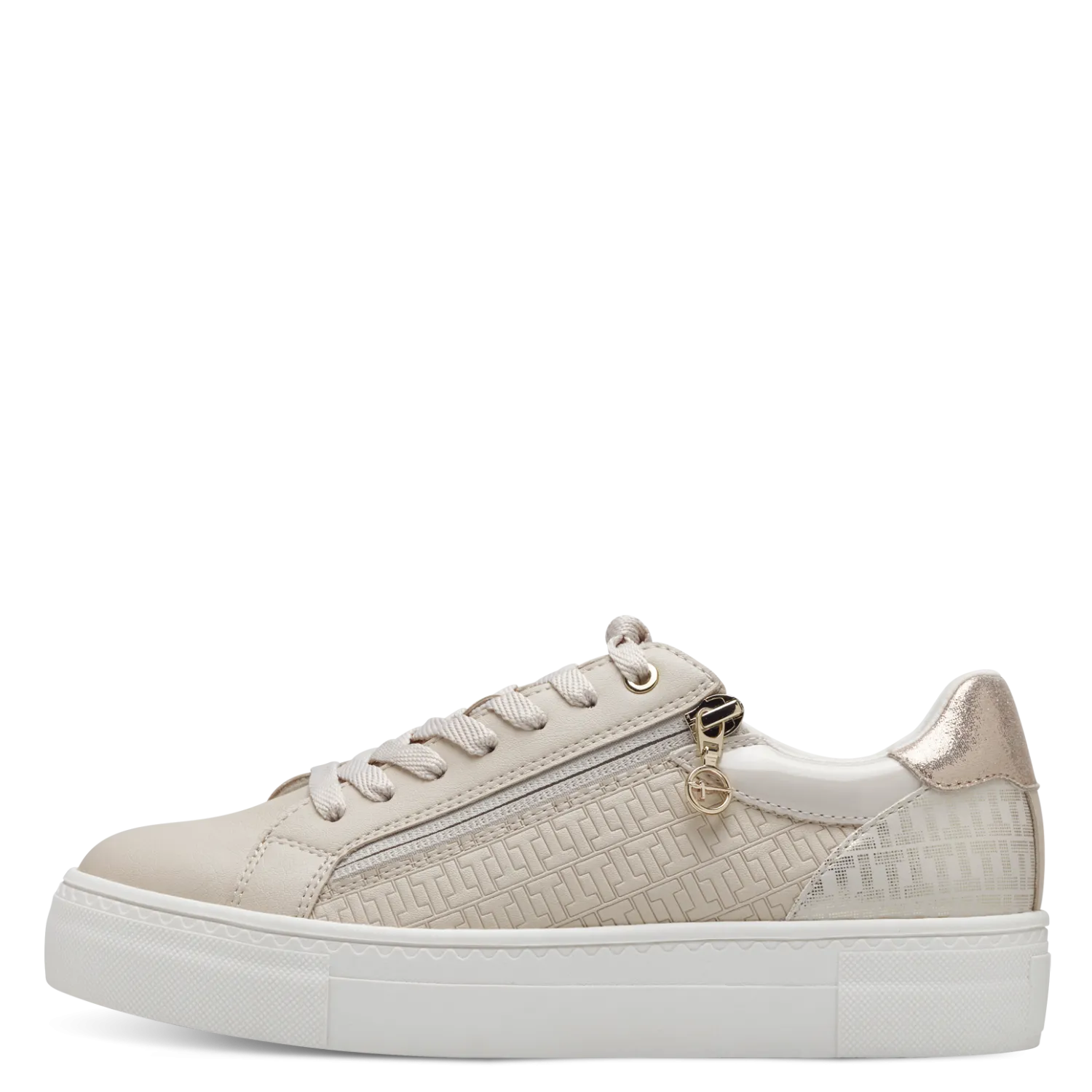 Vegan Trainer - Ivory/Gold