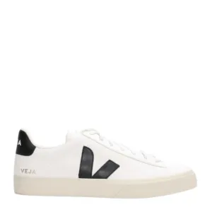 VEJA Campo Chromefree Leather White/Black Trainers