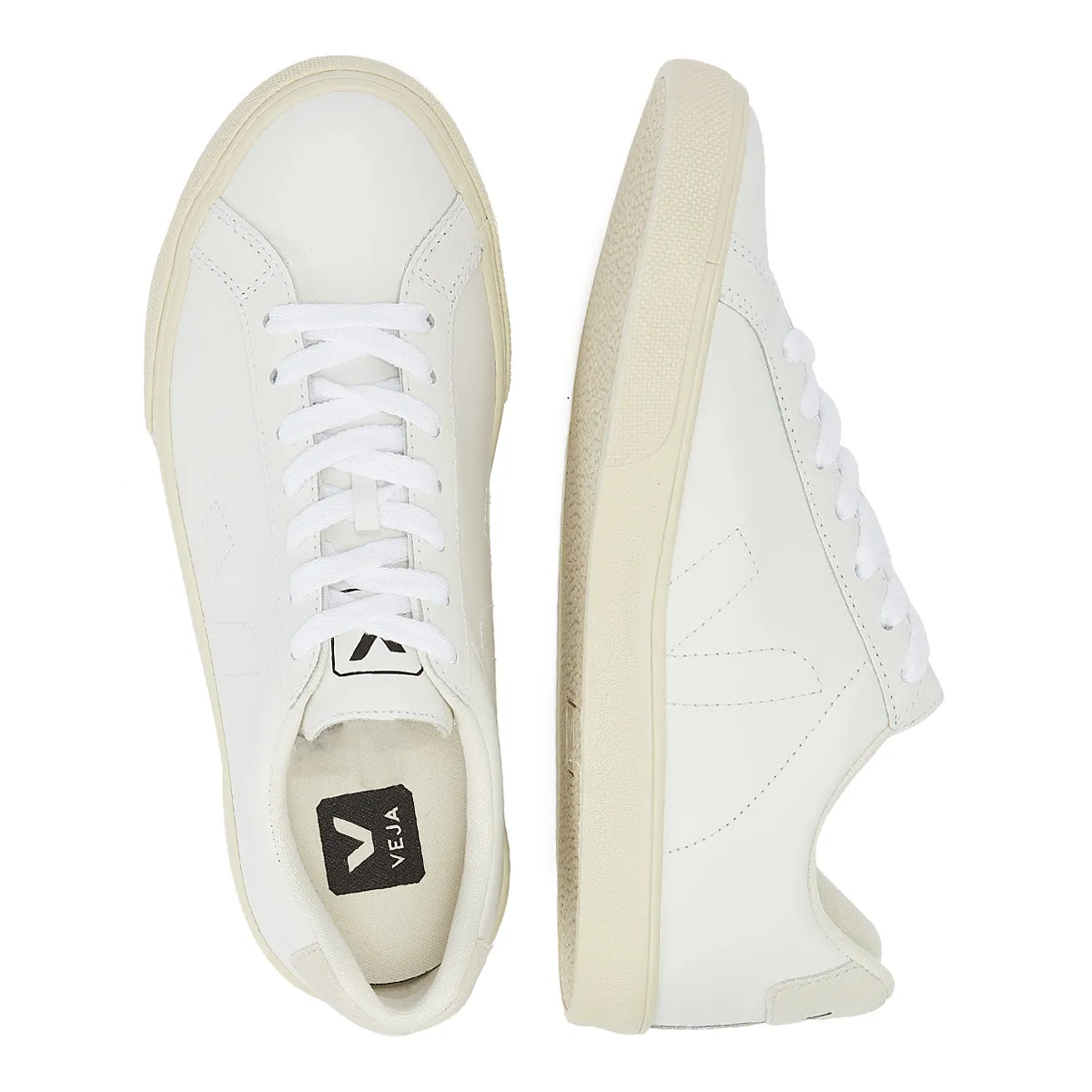 Veja Esplar Leather Womens Extra White Trainers