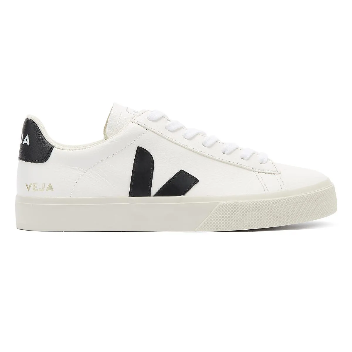 Veja Esplar Leather Womens White / Black Trainers