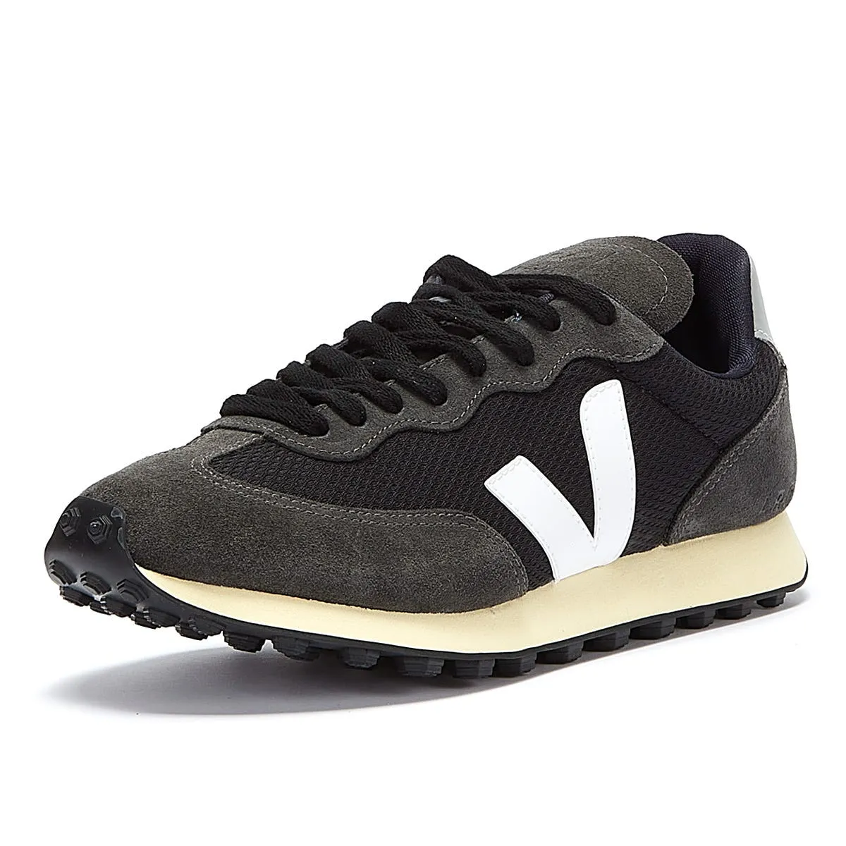 Veja Rio Branco Alveomesh Womens Black / White Trainers