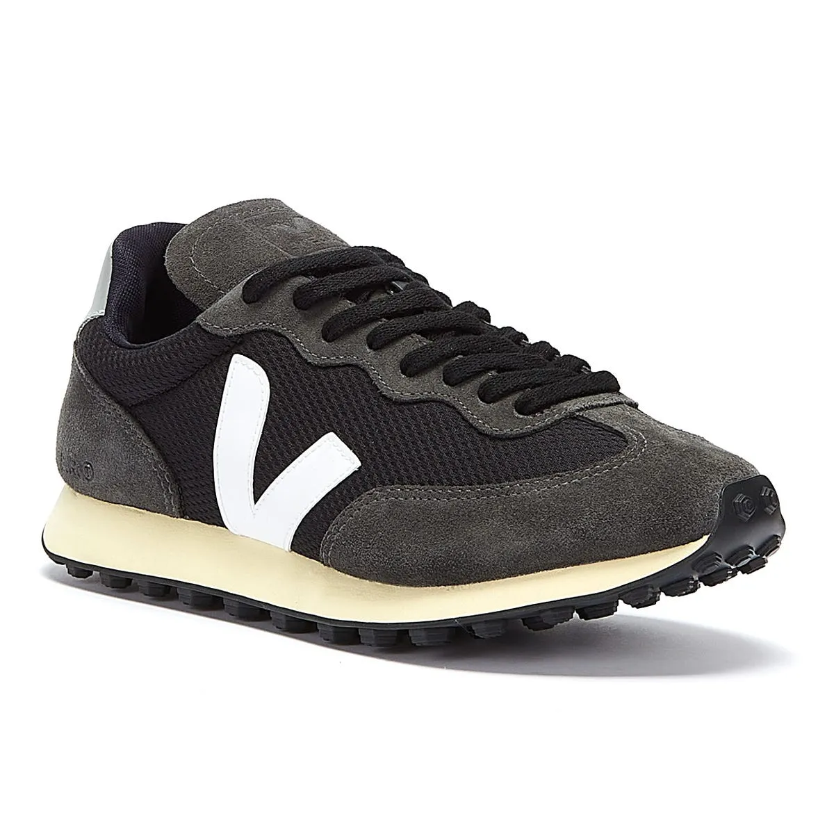 Veja Rio Branco Alveomesh Womens Black / White Trainers