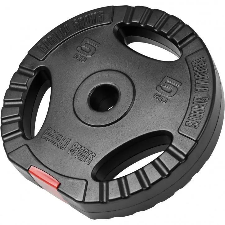 Vinyl Tri-Grip Weight Plate 10KG