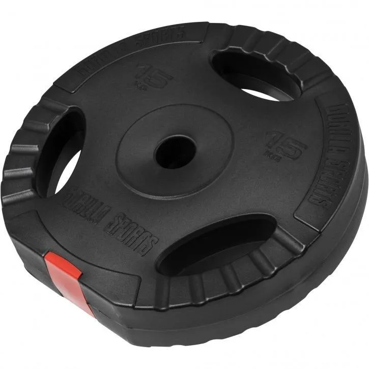 Vinyl Tri-Grip Weight Plate 10KG