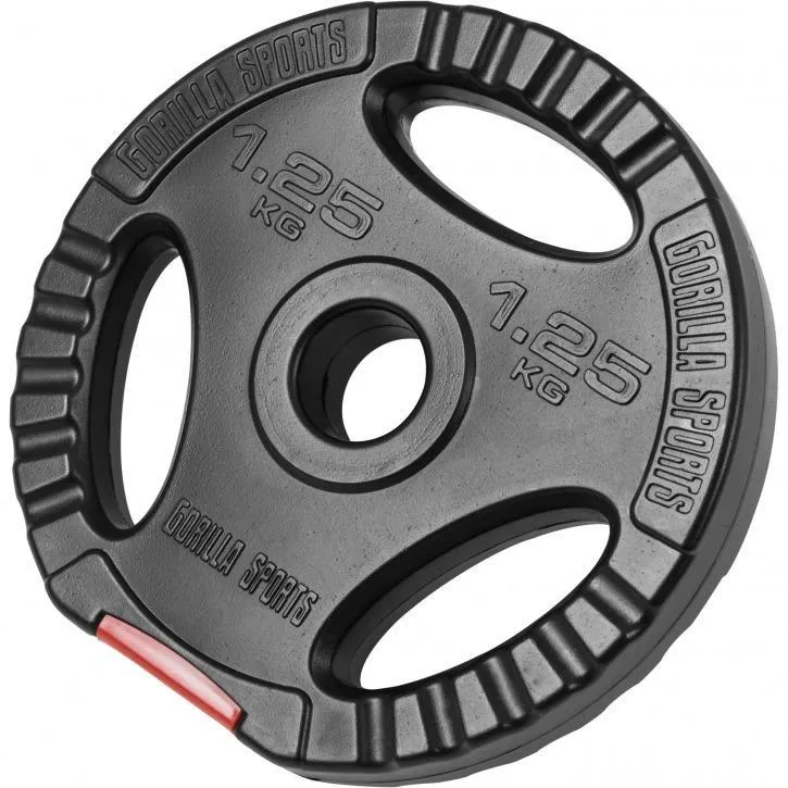 Vinyl Tri-Grip Weight Plate 10KG