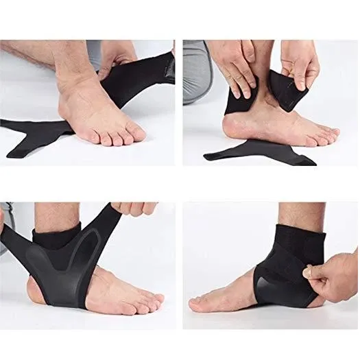 WALK-FREE™ THE ADJUSTABLE ELASTIC ANKLE BRACE - Ankle Support Brace,Elasticity Free Adjustment Protection Foot Bandage,Sprain Prevention Sport Fitness Guard Band