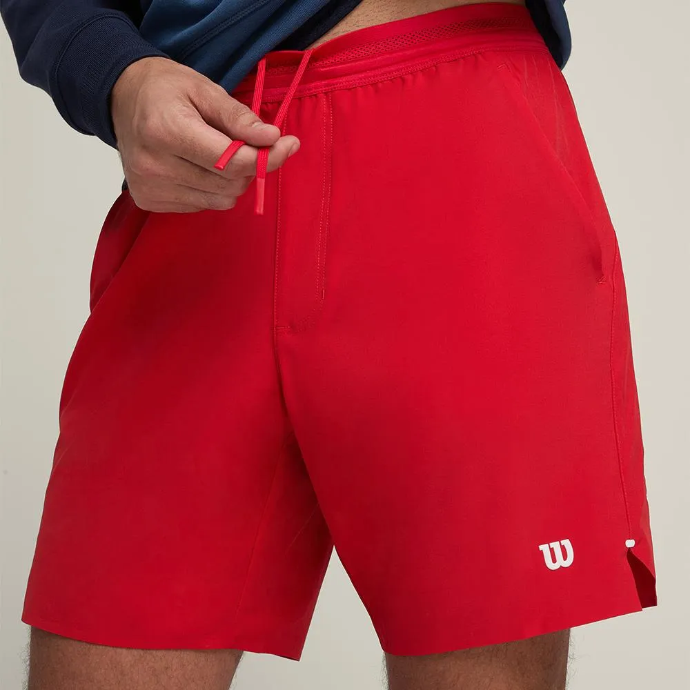 Wilson Men's Tournament Pro 7" Short - Wilson Red