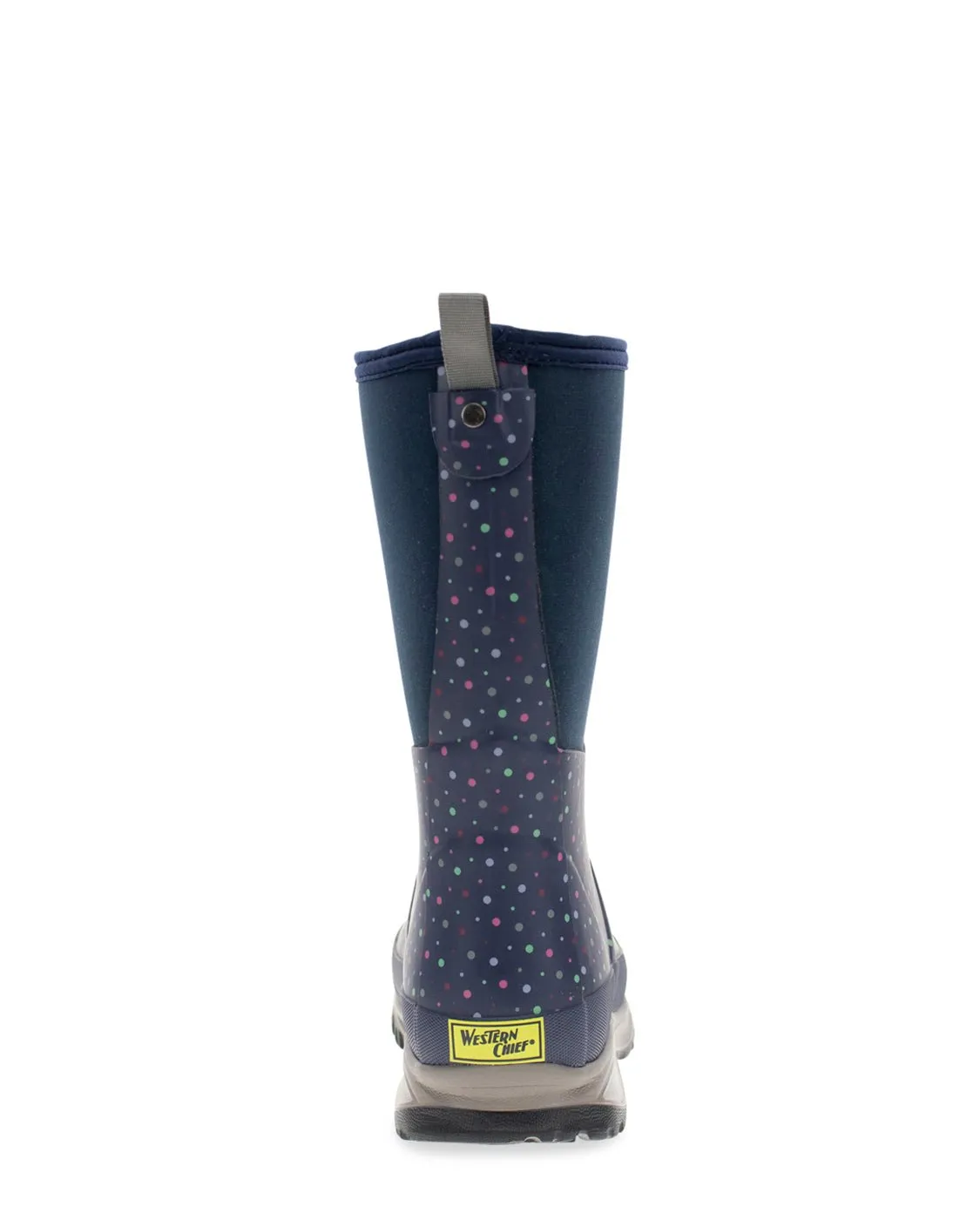 Women's Dainty Dot Neoprene Mid Cold Weather Boot - Navy