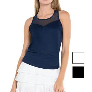 Women's Rib Tie Back Tennis Tank