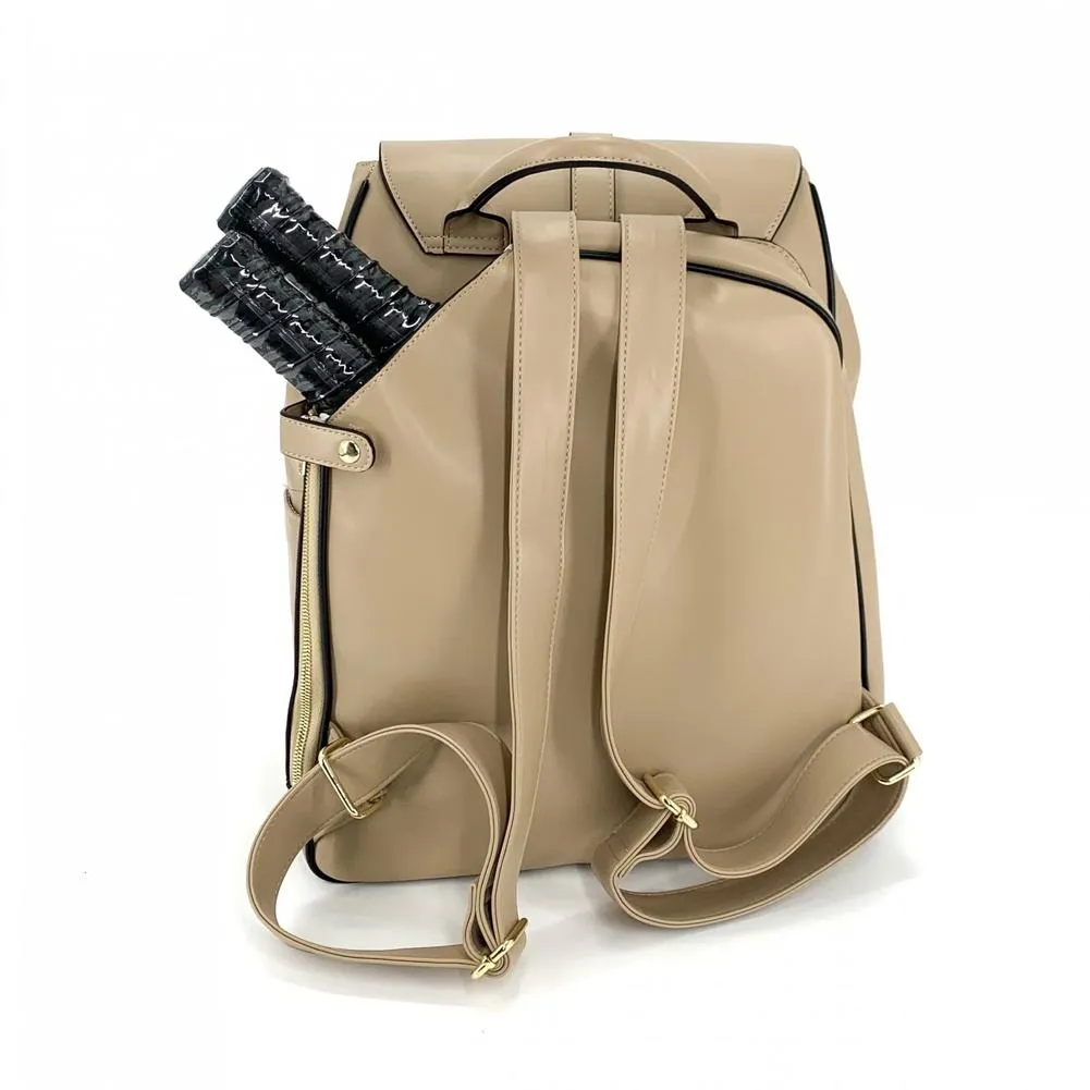 Women's Sara Tennis Backpack Beige