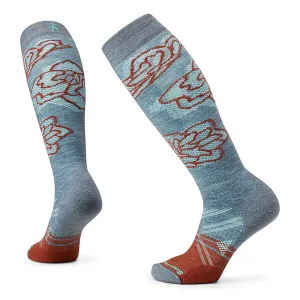 Women's Ski Full Cushion Pattern Over The Calf Socks