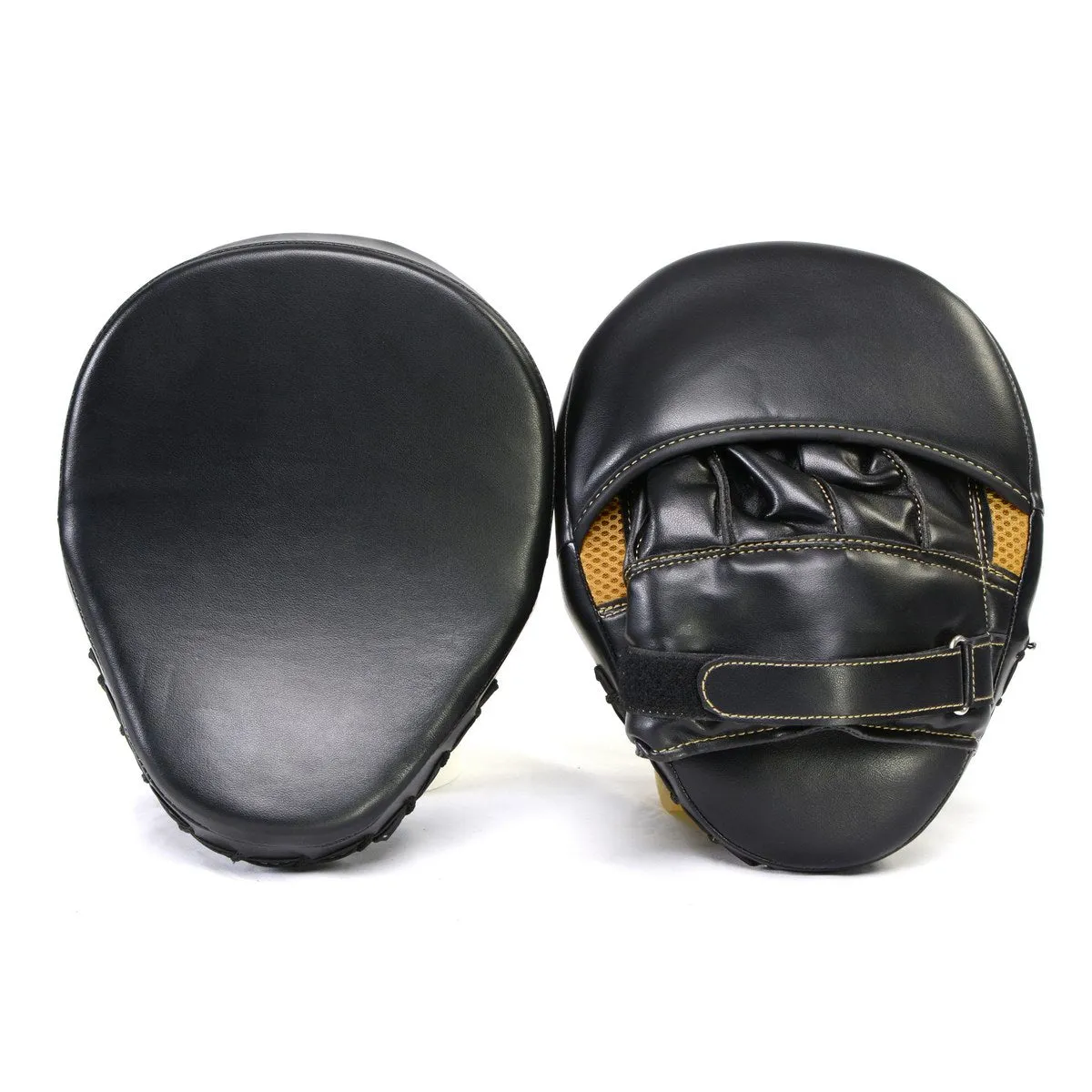 X Fitness XF8000 Curved Boxing MMA Punching Mitts-BLK/COPPER