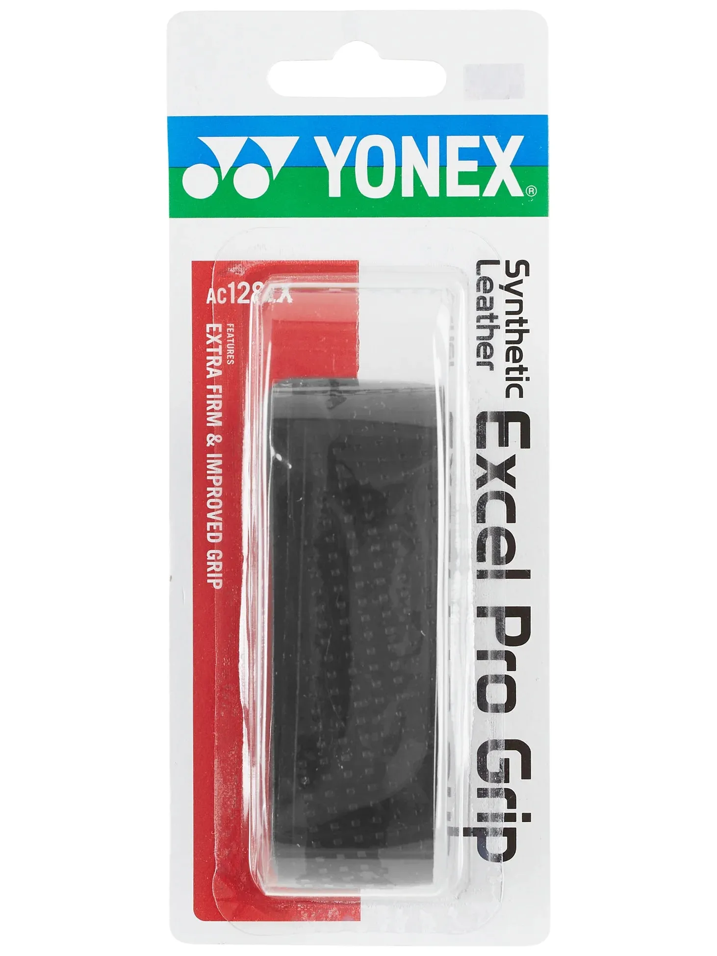 Yonex Synthetic Leather Excel Pro Replacement Grip (Black)