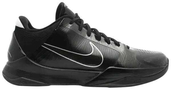 Zoom Kobe 5 'Black Out' Sneakers for Men